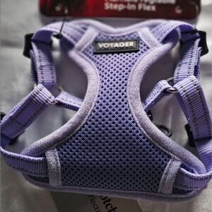 Voyager Lavender Step-In Flex Adjustable Harness (XS)